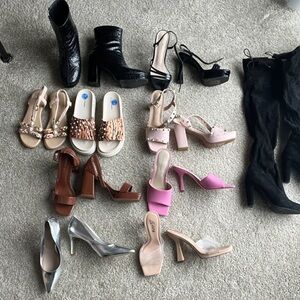 BUNCH OF SHOES!!